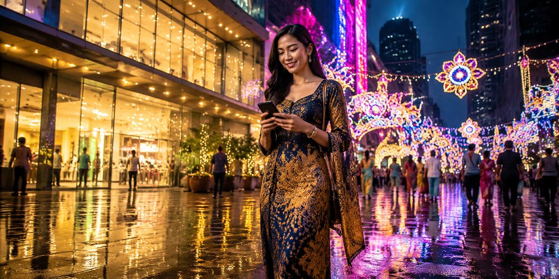 Proses deposit dalam talian gaya batik Kuala Lumpur